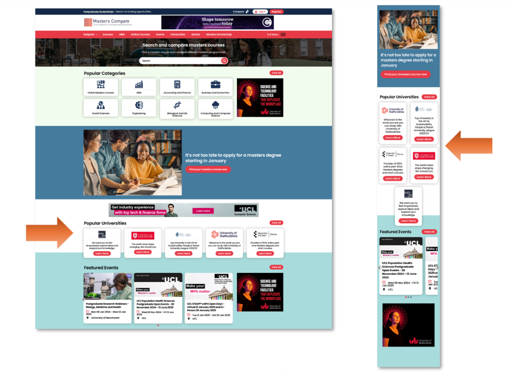 Featured University Profiles