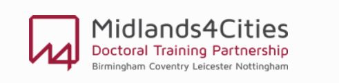 Midlands4Cities Doctoral Training Partnership