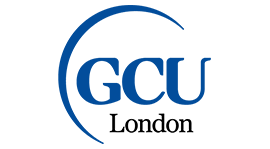 Glasgow Caledonian University London logo