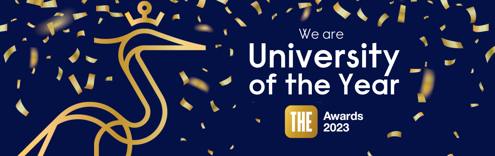 Anglia Ruskin University (ARU) is delighted to have been awarded the title of Times Higher Education University of the Year 2023